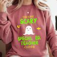 Scary Special Education Ed Teacher Costume Halloween Easy Comfort Colors Sweatshirt Crimson Scary Special Education Ed Teacher Costume Halloween Easy Comfort Colors Sweatshirt Crimson
