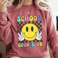 School Counselor Teacher Counseling Office School Guidance Comfort Colors Sweatshirt Crimson School Counselor Teacher Counseling Office School Guidance Comfort Colors Sweatshirt Crimson