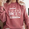 Science Fiction Future Teachers Union Protest RedforEd Shirt Men Women Kids Comfort Colors Sweatshirt Crimson