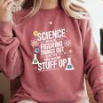 Science Because Figuring Things Out Teacher Pro Scientific Comfort Colors Sweatshirt Crimson Science Because Figuring Things Out Teacher Pro Scientific Comfort Colors Sweatshirt Crimson
