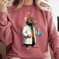 Science Rat Lab Science Scientist Mouse Teacher Chemistry Comfort Colors Sweatshirt Crimson Science Rat Lab Science Scientist Mouse Teacher Chemistry Comfort Colors Sweatshirt Crimson