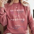 Science Of Reading Morphology Syllable Intervention Teacher Comfort Colors Sweatshirt Crimson Science Of Reading Morphology Syllable Intervention Teacher Comfort Colors Sweatshirt Crimson