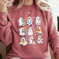 Science Teacher Ghost Laboratory Halloween Teacher Comfort Colors Sweatshirt Crimson Science Teacher Ghost Laboratory Halloween Teacher Comfort Colors Sweatshirt Crimson