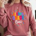 Second Grade Crew 2nd Back To School Teacher Team Squad Comfort Colors Sweatshirt Crimson Second Grade Crew 2nd Back To School Teacher Team Squad Comfort Colors Sweatshirt Crimson