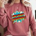 Second Grade Superhero Teacher Student 2nd Grade Comic Retro Comfort Colors Sweatshirt Crimson Second Grade Superhero Teacher Student 2nd Grade Comic Retro Comfort Colors Sweatshirt Crimson