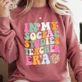 In My Social Studies Teacher Era Cute Social Studies Teacher Comfort Colors Sweatshirt Crimson In My Social Studies Teacher Era Cute Social Studies Teacher Comfort Colors Sweatshirt Crimson