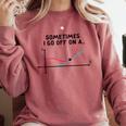 Sometimes I Go Off On a Tangent Math Teacher T Shirts Men Women Girls Kids Comfort Colors Sweatshirt Crimson