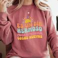 Spanish Multilingual Teacher Dual Languages Bilingual Comfort Colors Sweatshirt Crimson Spanish Multilingual Teacher Dual Languages Bilingual Comfort Colors Sweatshirt Crimson