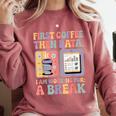 Special Education First Coffee Then Data Retro SPED Teacher Comfort Colors Sweatshirt Crimson Special Education First Coffee Then Data Retro SPED Teacher Comfort Colors Sweatshirt Crimson