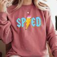 Special Education SPED Rocks Teacher Back To School Rock Comfort Colors Sweatshirt Crimson Special Education SPED Rocks Teacher Back To School Rock Comfort Colors Sweatshirt Crimson