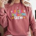 Special Educators Special Ed Teacher Special Education Crew Comfort Colors Sweatshirt Crimson Special Educators Special Ed Teacher Special Education Crew Comfort Colors Sweatshirt Crimson