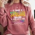 Special Teacher Daycare School Childcare Infant Teacher Comfort Colors Sweatshirt Crimson Special Teacher Daycare School Childcare Infant Teacher Comfort Colors Sweatshirt Crimson