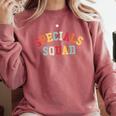 Specials Squad Co-Curricular Teachers Team For Men Women Comfort Colors Sweatshirt Crimson Specials Squad Co-Curricular Teachers Team For Men Women Comfort Colors Sweatshirt Crimson