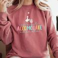 SPED Dream Team Teachers Special Education Silly Goose Comfort Colors Sweatshirt Crimson SPED Dream Team Teachers Special Education Silly Goose Comfort Colors Sweatshirt Crimson