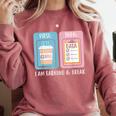 SPED Teacher Special Education First Coffee Then Data Comfort Colors Sweatshirt Crimson SPED Teacher Special Education First Coffee Then Data Comfort Colors Sweatshirt Crimson