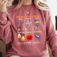 Spooky Syllables Halloween Teacher Student Education Comfort Colors Sweatshirt Crimson Spooky Syllables Halloween Teacher Student Education Comfort Colors Sweatshirt Crimson