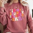 In My Spooky Teacher Era Halloween Teacher Back To School Comfort Colors Sweatshirt Crimson In My Spooky Teacher Era Halloween Teacher Back To School Comfort Colors Sweatshirt Crimson