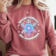 Spread Kindness Like Snowflakes Christmas Teacher Unity Day Comfort Colors Sweatshirt Crimson Spread Kindness Like Snowflakes Christmas Teacher Unity Day Comfort Colors Sweatshirt Crimson