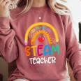 STEAM Teacher Squad Team Crew Back To School STEM Special Comfort Colors Sweatshirt Crimson STEAM Teacher Squad Team Crew Back To School STEM Special Comfort Colors Sweatshirt Crimson