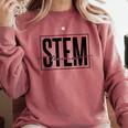 Stem Teacher Science Technology Engineering Math Teachers Comfort Colors Sweatshirt Crimson Stem Teacher Science Technology Engineering Math Teachers Comfort Colors Sweatshirt Crimson