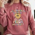 My Students Have A Pizza-My-Heart Valentines Day Teacher Comfort Colors Sweatshirt Crimson My Students Have A Pizza-My-Heart Valentines Day Teacher Comfort Colors Sweatshirt Crimson