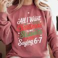 Students Saying 6-7 67 Six Seven Teacher Christmas Comfort Colors Sweatshirt Crimson Students Saying 6-7 67 Six Seven Teacher Christmas Comfort Colors Sweatshirt Crimson