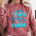Swimming Teacher I Teach Tiny Humans To Swim Swim Instructor Comfort Colors Sweatshirt Crimson Swimming Teacher I Teach Tiny Humans To Swim Swim Instructor Comfort Colors Sweatshirt Crimson