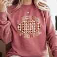 I Tackled 100 Days Of School Football Boys Girls Teachers Comfort Colors Sweatshirt Crimson I Tackled 100 Days Of School Football Boys Girls Teachers Comfort Colors Sweatshirt Crimson