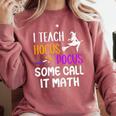 I Teach Hocus Pocus Some Call It Math Teacher Comfort Colors Sweatshirt Crimson I Teach Hocus Pocus Some Call It Math Teacher Comfort Colors Sweatshirt Crimson
