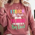 I Teach Little People To Read Reading Teacher For Men Women Girls Kids Comfort Colors Sweatshirt Crimson I Teach Little People To Read Reading Teacher For Men Women Girls Kids Comfort Colors Sweatshirt Crimson
