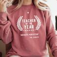 Teacher Appreciation Shirts Teacher Of The Year Comfort Colors Sweatshirt Crimson Teacher Appreciation Shirts Teacher Of The Year Comfort Colors Sweatshirt Crimson