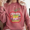 Teacher Celebrating 30 Years Of Teaching Students School Comfort Colors Sweatshirt Crimson Teacher Celebrating 30 Years Of Teaching Students School Comfort Colors Sweatshirt Crimson