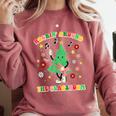 Teacher Christmas Shirts Pajama Matching Rockin' Around The Classroom -Adult Short Sleeve Small Modern Festive Christmas Teacher Xmas Vibes T-Shirt Comfort Colors Sweatshirt Crimson