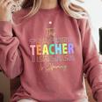This Teacher Is Glowing Hello Summer End Of School Comfort Colors Sweatshirt Crimson This Teacher Is Glowing Hello Summer End Of School Comfort Colors Sweatshirt Crimson