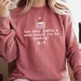 Teacher Haunted By 6-7 Halloween 6 7 Reading Book 67 Comfort Colors Sweatshirt Crimson