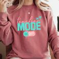 Teacher Mode Off Happy Last Day Of School Summer Break Men Women Comfort Colors Sweatshirt Crimson Teacher Mode Off Happy Last Day Of School Summer Break Men Women Comfort Colors Sweatshirt Crimson
