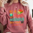 Teacher Not All Superheroes Wear Capes Teacher Squad Comfort Colors Sweatshirt Crimson