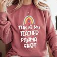 This Is My Teacher Pajama Shirt Teacher Life Tee Comfort Colors Sweatshirt Crimson This Is My Teacher Pajama Shirt Teacher Life Tee Comfort Colors Sweatshirt Crimson