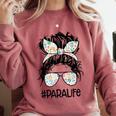 Teacher Para Life Tee Paraprofessional Cute Messy Bun Comfort Colors Sweatshirt Crimson Teacher Para Life Tee Paraprofessional Cute Messy Bun Comfort Colors Sweatshirt Crimson