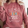 Teacher Specials The Best Part Of The Day Specials Squad Comfort Colors Sweatshirt Crimson Teacher Specials The Best Part Of The Day Specials Squad Comfort Colors Sweatshirt Crimson