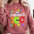 My Teacher Survived 100 Days Of Me 100 Days Of School Comfort Colors Sweatshirt Crimson My Teacher Survived 100 Days Of Me 100 Days Of School Comfort Colors Sweatshirt Crimson