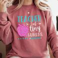 Teacher Of Tiny Humans Preschool Pre K Kindergarten Teacher Comfort Colors Sweatshirt Crimson Teacher Of Tiny Humans Preschool Pre K Kindergarten Teacher Comfort Colors Sweatshirt Crimson