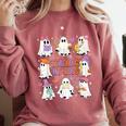Teaching My Boos Teacher Cute Ghost Groovy Teacher Halloween Comfort Colors Sweatshirt Crimson Teaching My Boos Teacher Cute Ghost Groovy Teacher Halloween Comfort Colors Sweatshirt Crimson