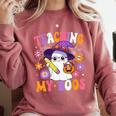 Teaching My Boos Teacher Ghost Teach Halloween Teacher Comfort Colors Sweatshirt Crimson Teaching My Boos Teacher Ghost Teach Halloween Teacher Comfort Colors Sweatshirt Crimson