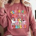 Teaching Future Leaders Groovy Teacher Back To School Comfort Colors Sweatshirt Crimson Teaching Future Leaders Groovy Teacher Back To School Comfort Colors Sweatshirt Crimson