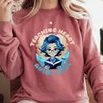 Teaching Heart Anime Soul Teacher Otaku Manga Comfort Colors Sweatshirt Crimson Teaching Heart Anime Soul Teacher Otaku Manga Comfort Colors Sweatshirt Crimson