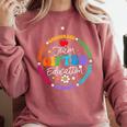Team Ed Education Teacher Appreciation Back To School Comfort Colors Sweatshirt Crimson Team Ed Education Teacher Appreciation Back To School Comfort Colors Sweatshirt Crimson
