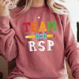 Team RSP RSP Teacher Kindergarten Teacher Comfort Colors Sweatshirt Crimson Team RSP RSP Teacher Kindergarten Teacher Comfort Colors Sweatshirt Crimson
