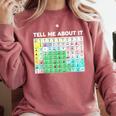 Tell Me About It Speech Language Pathology AAC Sped Teacher Comfort Colors Sweatshirt Crimson Tell Me About It Speech Language Pathology AAC Sped Teacher Comfort Colors Sweatshirt Crimson