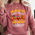 Thankful For My 2nd Grade Turkeys Thanksgiving Teacher Fall Comfort Colors Sweatshirt Crimson Thankful For My 2nd Grade Turkeys Thanksgiving Teacher Fall Comfort Colors Sweatshirt Crimson